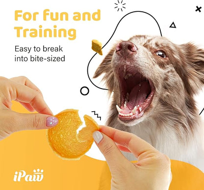 Turkey Dog Treats for Puppy Training, All Natural Human Grade Dog Treat, Ingredient Sourced from USA, Hypoallergenic, Easy to Digest (Turkey Chips)