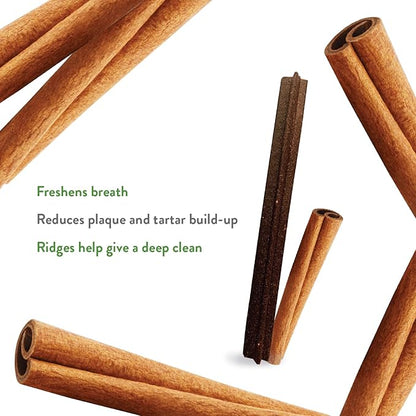 Shameless Pets Dental Treats for Dogs, A Cluck A Day - Healthy Dental Sticks with Digestive Support for Teeth Cleaning & Fresh Breath - Dog Bones Dental Chews Free from Grain, Corn & Soy