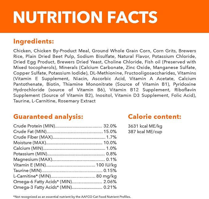 IAMS Proactive Health Adult Urinary Tract Healthy Dry Cat Food with Chicken, 16 lb. Bag