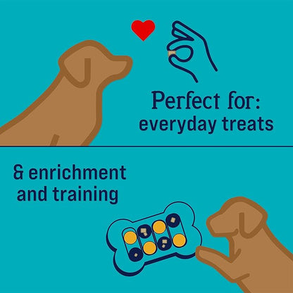 Stewart Freeze Dried Dog Treats, Chicken & Vegetable, Immunity Treats, Vitamin E, Grain Free, 4 Ounce Resealable Pouch, Made in USA