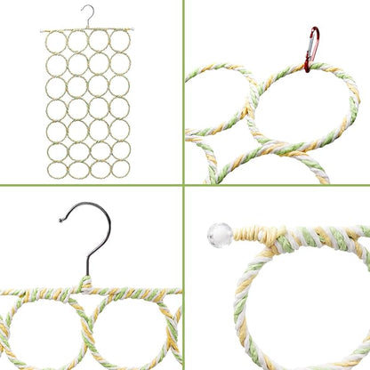 2 Pack Hanging Rat Rope Net, Bird Swing Toy, Parrot Climbing Ladder Bridge for Small Animal Cage Accessories