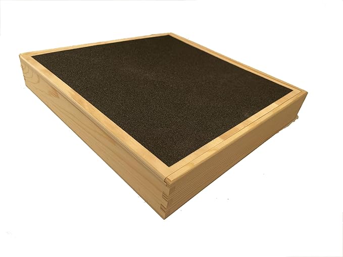 Dog Scratch Pad Nails Grinder Trimmers Clipper Board Paw Alternative pet Claw cat k9 Sanding Removal Emery File Treat Box Compartment Removeable lid (Scratch Box Kit)