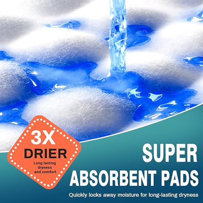 AAY Bed Pads Disposable 30" x 36" (100 Count), Extra Large Super Absorbency Disposable Underpads for Incontinence, XXL Premium Leakproof Protective Chucks Pee Pads for Adult, Kids, Puppy Training