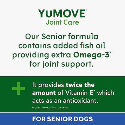 Hip and Joint Supplement - 120 Tablets for Dogs with Glucosamine, Chondroitin, MSM, Omega 3, Hyaluronic Acid, Green Lipped Mussel, & Fish Oil for Dogs - Joint Support Supplement - Senior Dogs