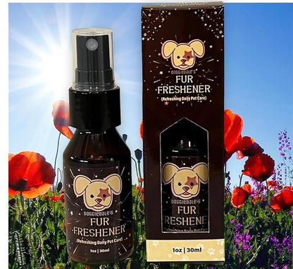 Doggiedale's Fur Freshener for Dogs Eliminates Pet Odor Vegan Formula 1oz