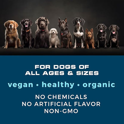 Anal Gland Support for Dogs | High-Fiber Digestive Soft Chews with Pumpkin & Flaxseed | No Scoot Aid for Itchy Bums, Healthy Poop & Gut Function | Peanut Flavor, 90 Count