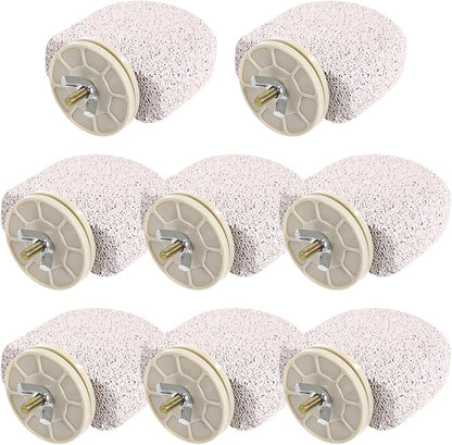 Dorakitten 8 Pcs Bird Perches, Creative Popsicle Bird Stands, Bird Beak Grinding Stones, Foot Claw Trimmers, Natural Chewing Toys for Small Birds, Budgies, Cockatiels, Lovebirds