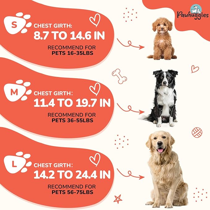 Dog Harness and Leash Set for Large Dogs Rayon Derived from Bamboo 90%, Polyester 10%, No Pull Dog Harness, Step-in Adjustable Dog Leash, Easy to Wear for Large Dogs-Orange