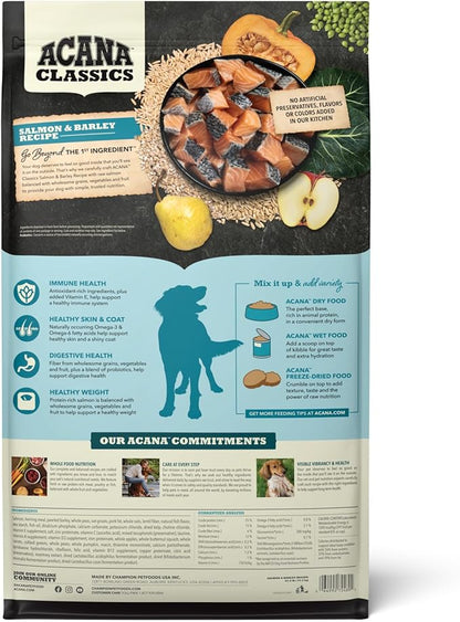 ACANA™ Classics Dog Food Salmon & Barley Recipe Dry Dog Food, 22.5lb