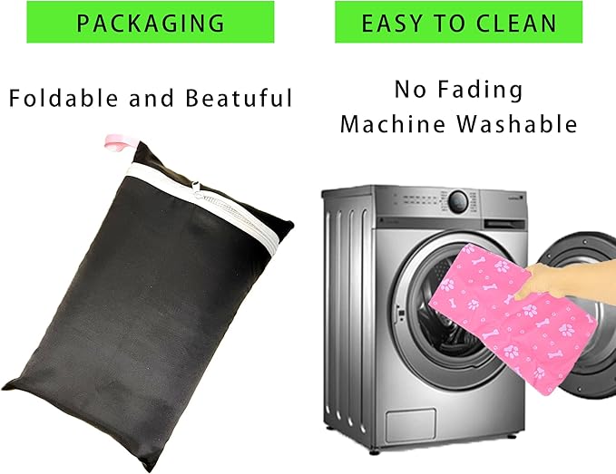 2 Pack Dog Playpen Cover and Bottom Pad Fits for 36 Inch 4 Panels Pet Playpen, Dog Crate Pad Puppy Play Pen Cover, Hoop and Loop Design (Note: Playpen Not Included). -Pink