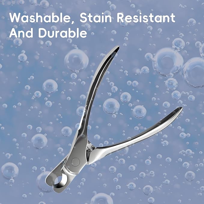 Dog Nail Clippers & Cat Nail Trimmers - Sharp Stainless Steel Professional Pet Nail Clippers for All Dogs, Thick Nails & Indoor Cats - Ergonomic Non-Slip Handle for Safe, Comfortable Grooming