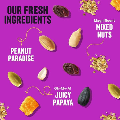 Nut & Fruit Wild Bird Seed  10 lb. Gourmet Bird Food with Sunflower Hearts, Peanuts, Tree Nuts & Real Fruit  No Corn, Milo or Millet Bird Seed for Outside Feeders