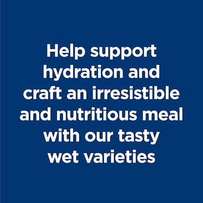 Hill's Science Diet Perfect Weight, Adult 1-6, Weight Management Support, Wet Dog Food, Salmon & Vegetables Stew, 2.8 oz Pouch, Case of 24