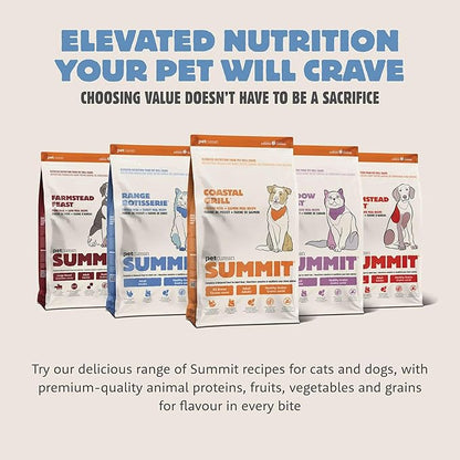 Range Rotisserie, Dry Dog Food, Chicken Meal and Turkey Meal Adult Recipe with Grains, 5 lb Bag