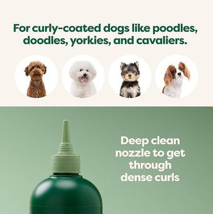 Earth Rated Curly Coat Essentials - Dog Shampoo, Grooming Wipes, Refresh Mist, Eye Wipes & No-Rinse Shampoo