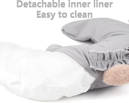 Pet Pillow for Dogs, Dog Calming Pillow, Cat Pillow, Soft Dog Neck Pillow, U-Shaped Pillow for Cat and Dog, Machine Washable Pet, Improve Pet Sleeping