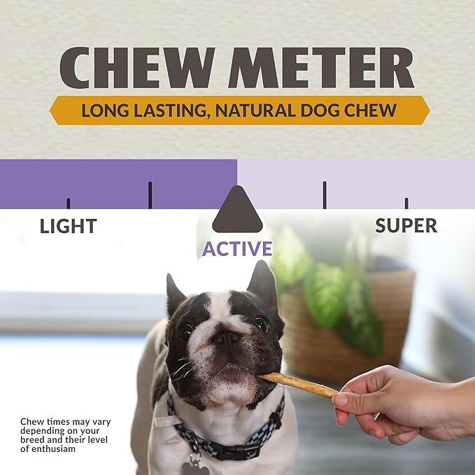 Real Duck Collagen Sticks for Dogs (25 Pack,5 Inch) Long Lasting Dog Chews No Hide Dog Treat Bully Stick Rawhide Free,Grain Free,High Protein