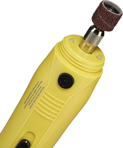 CONAIRPROPET Dog & cat Nail Grinder Cordless for Professional Grooming at-Home with LED Lights and Attachments Included