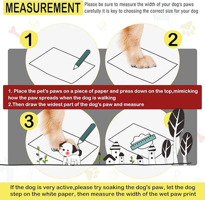 DcOaGt Dog Shoes for Large Dogs XXL, Waterproof Dog Boots with Anti-Slip Sole Breathable Reflective Paw Protectors Booties for Hot Pavement Summer Winter Snow Hiking Walking 4PCS(Size 9)