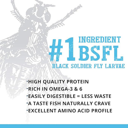 Fluval Bug Bites Tropical Fish Food, Small Granules for Small to Medium Sized Fish, 1.6 oz., A6577 (Pack of 2)