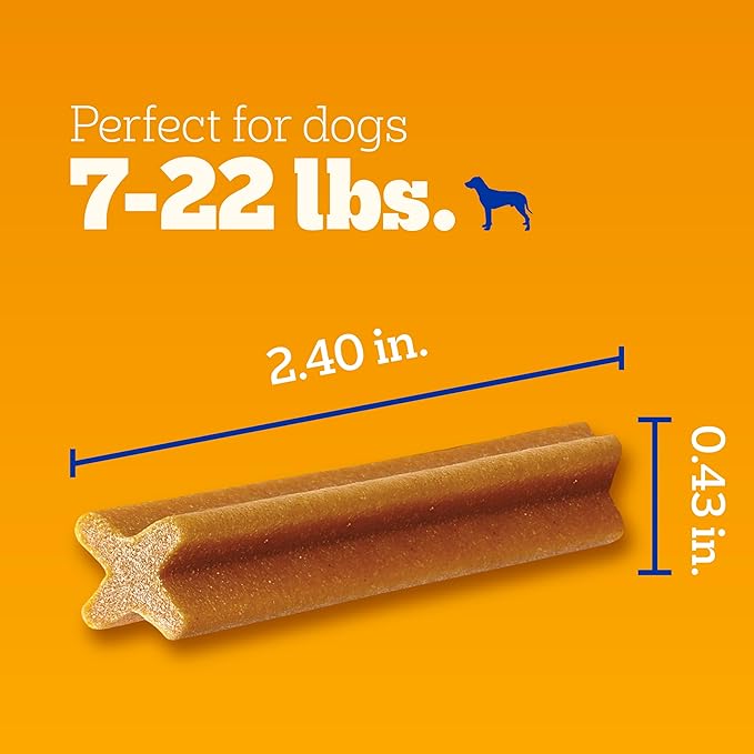 Pedigree Dentastix Small and Toy Breed Dog Treats, Original Flavor, (4) 58ct Bags (232 Treats Total)