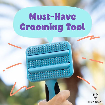 Tidy Coat Wet Wipe Dog Brush, Dog Grooming, Dog Accessories,