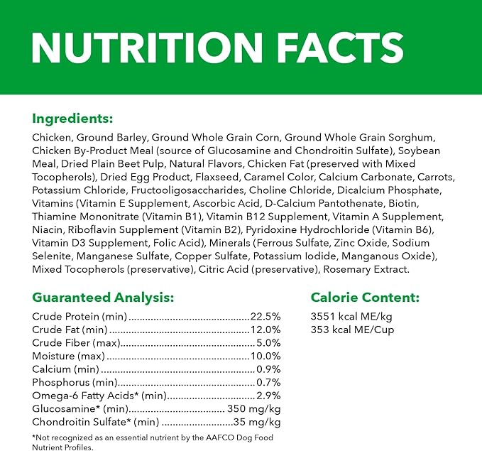 IAMS Adult High Protein Large Breed Dry Dog Food with Real Chicken, 40 lb. Bag