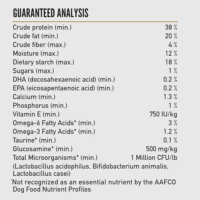 ORIJEN Amazing Grains Puppy Dry Dog Food, High Protein Dog Food for Puppies, Fresh or Raw Ingredients, 4lb