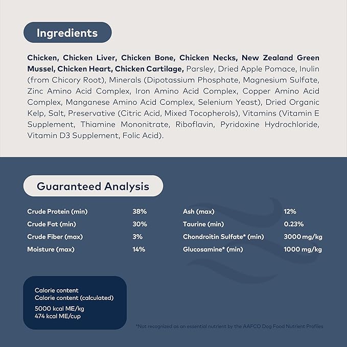 ZIWI Peak Air-Dried Dog Food  Chicken - All Natural, High Protein, Grain Free, Limited Ingredient w/Superfoods (3.5oz)