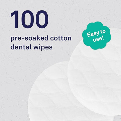 Petpost | Dental Wipes for Dogs - Bad Breath and Tooth Buildup Remover - Presoaked Pads in Natural Tooth Cleaning Solution 100 ct.