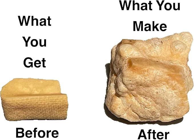 Devil Dog Pet Co. HimalayaFn Yak Chews Nuggets 1 Pound Bag  Natural & Nutrient Dense Dog Treats, Cheesy Himalayan Yak Puffs  Promotes Dental Health, Easy to Digest & Suitable for All Dogs