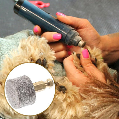 10PCS Dog Nail Replacement Heads Compatible with Casfuy, Dog Nail Wheel Pet Nail Tip, Electric Paw Grinding Head