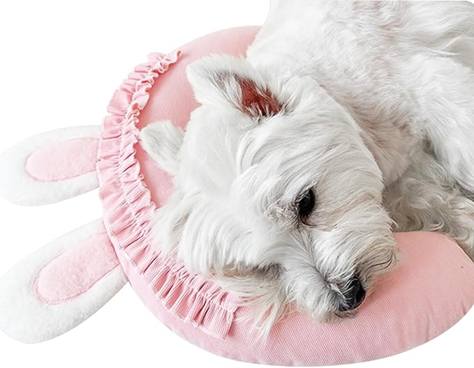 Pet Pillow for Dogs, Dog Calming Pillow, Cat Pillow, Soft Dog Neck Pillow, U-Shaped Pillow for Cat and Dog, Machine Washable Pet, Improve Pet Sleeping
