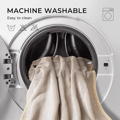 Waterproof Pet Blanket, Liquid Pee Proof Dog Blanket for Sofa Bed Couch, Reversible Sherpa Fleece Furniture Protector Cover for Small Medium Large Dogs Cats, Grey White Smallï¼40" x 28"ï¼