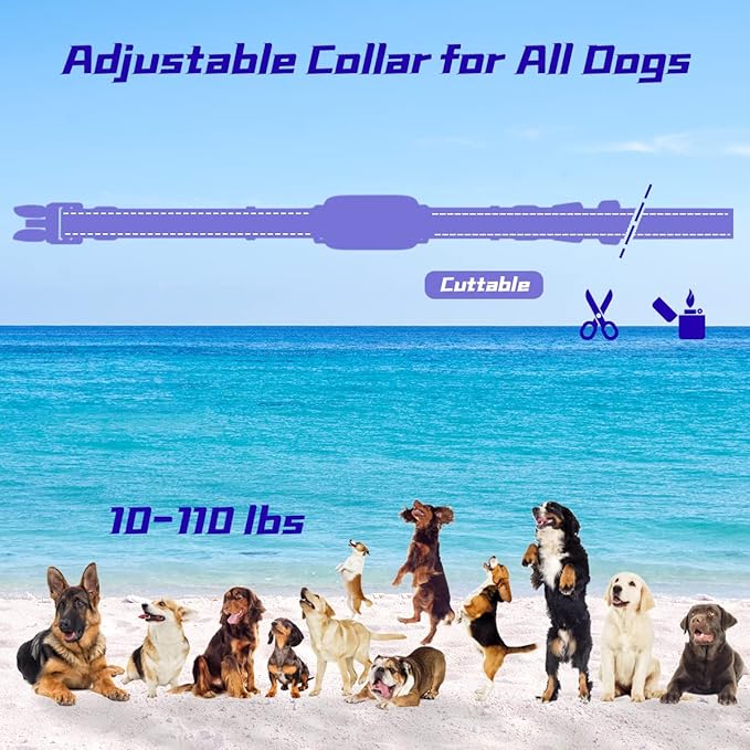 Dog Training Collar with 3300Ft Remote Range 4 Training Modes for Larde Medium Small Dogs Waterproof Electric Collar