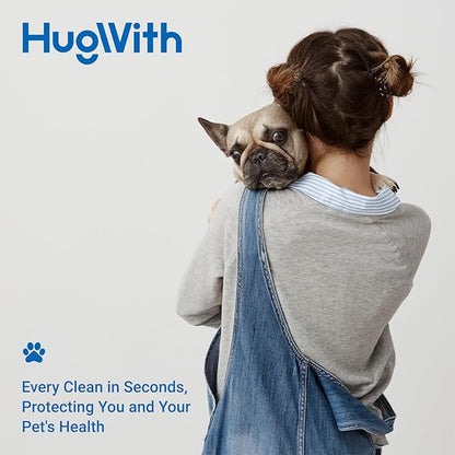 Pet Grooming Glove Wipes, Dog and Cat Cleaning Wipes for Fur, Paws, Butt, Puppy and Dog wet wipes, Hypoallergenic Deodorizing with Natural Sunshine Oat Extract, On-the-Go Freshness, Fast clean