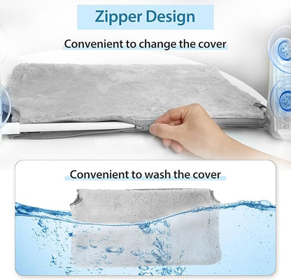 L&W BROS. Cat Window Perch Indoor Foldable Hammock with 4 Updated Suction Cups Easy to Assemble for Heavy Large Cats (M 1Pc)