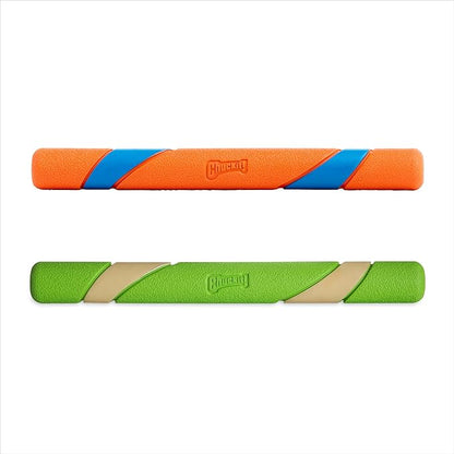 Chuckit! Interactive Dog Toy Ultra Fetch Stick Day & Night Bundle, 12 Inches, Outdoor, Pack of 2