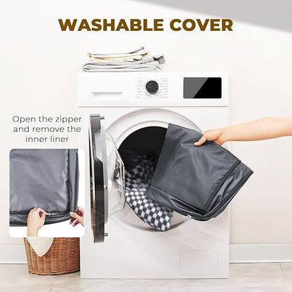 BurgeonNest Cat Couch Bed & Dog Sofa Bed for Small Dogs & Cats up to 15lbs, Double Layer Cushion Extra Comfort, Leather & Plush Material Scatch-Resistant, Waterproof, Grey