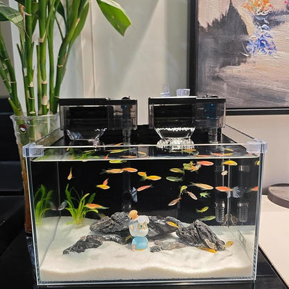 Natural Seiryu Dragon Stone - 20 Pound for Aquariums Decoration, Natural Perforated Fish Tank Decorative Stone for Freshwater Shrimp/Bucket and Reptile Terrarium Hardlandscape, 3-9 Inch