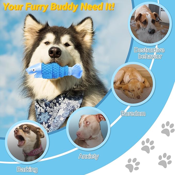 WinTour Tough Dog Toys for Aggressive Chewers Large Breed, Indestructible Dog Toys for Large Dogs, Dog Chew Toys for Aggressive Chewers, Durable Dog Toys, Squeaky Dog Toys, Large Dog Toys for Big Dogs