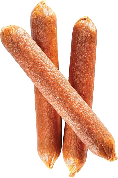 Happy Howie's Natural Dog Treats - Healthy Dog Treats & Training Tool, Real Turkey & Natural Ingredients, Made in The USA, Hormone Free, No Artificial Ingredients - Turkey Sausage Links, (13 Pack)