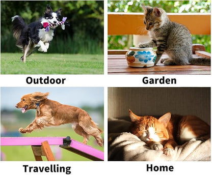 Pet Glove Wipes, Rinse Free, Cleaning & Deodorizing Bathing, Wipes for Animals Dogs, Cats, Pet Cleaning Gloves Wipes for Daily Care, Traveling, Hypoallergenic, 6Pcs, 2 Pack