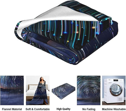 Dog and Cat Blanket, Cute Pet Flannel Blanket Gifts for Women, Soft Warm Lightweight Cat Dog Blankets for Living Room Home Sofa Travel Decor 60" x 80"