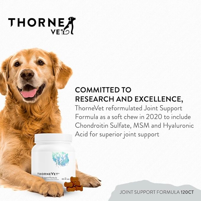 ThorneVET Joint Support Formula  Dog & Cat Joint Health Support, 120 Soft Chews