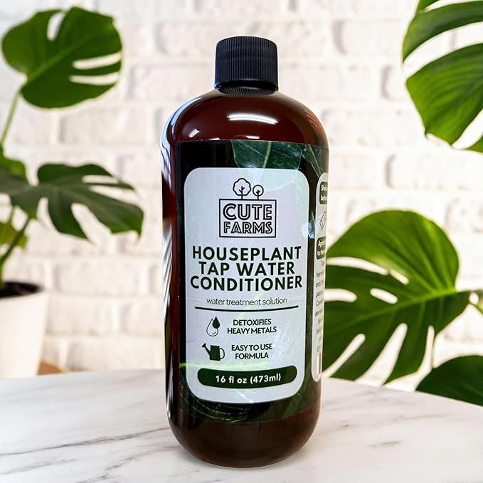 Tap Water Conditioner for Houseplants, Hydroponics, & Aquariums | 16oz | Detoxifies Heavy Metals, Remove Chlorine & Chloramines, Balance pH, Support Plant Growth - Cute Farms