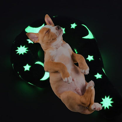 MABOZOO Question Mark Dog Pillow, Pet Pillow Glow in The Dark for Dogs and Cats, Question Shaped Dog Neck Pillow Calming Pillow Pet Calming Toy for Joint Relief Sleeping Improve