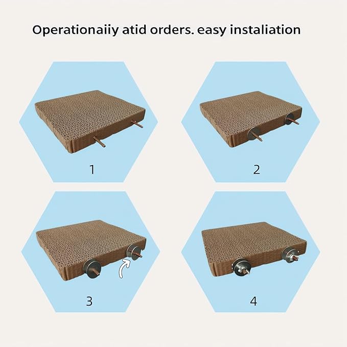 2PCS Bird Toys for Cage - Shredding & Foraging Platform Perch Stand, Safe Cardboard Chew Toys for Parakeets, Cockatiels, Conures, Parrots | Cage Attachment | Bird Cage Accessories