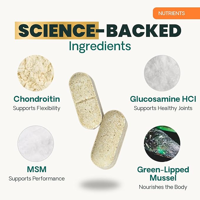 VetriScience Glycoflex 3 Clinically Proven Hip and Joint Supplement for Dogs - Maximum Strength Dog Supplement with Glucosamine, MSM, Green Lipped Mussel & DMG - 2 Pack (120 Chewable Tablets Each)