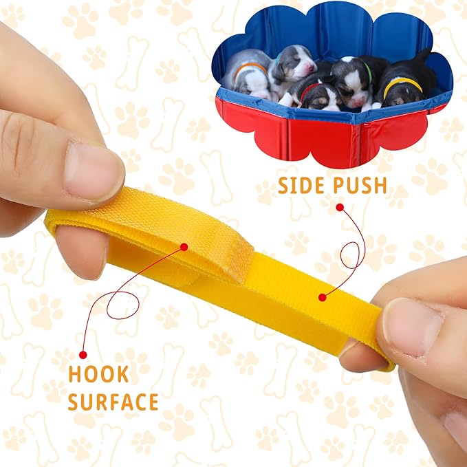 57 Pcs Puppy Kitten Whelping Supplies Whelping Kit for Puppies Birth Dog Kitten Bottle Feeding Kit for New Born Puppy Supplies Include Feeding Tube Etc(40" in Diameter)